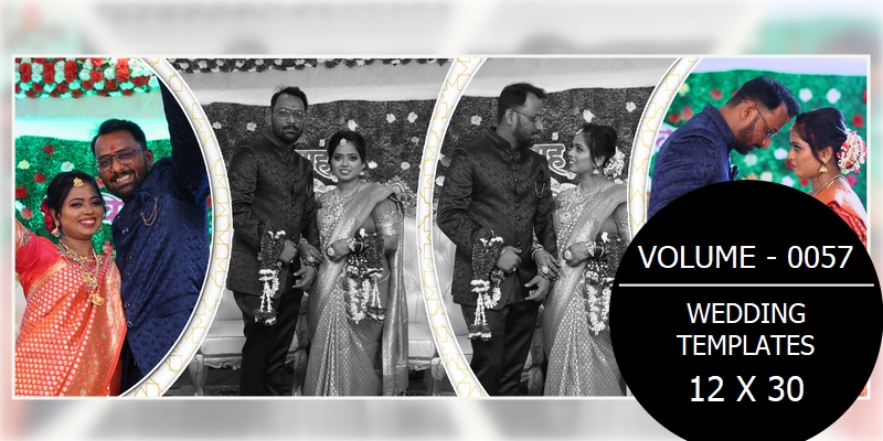 Wedding Templates 12X30 - 0057